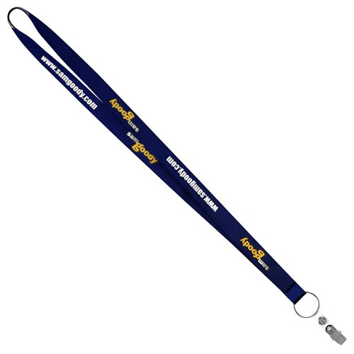 ¾” Screen Printed Environmentally Friendly Lanyard 