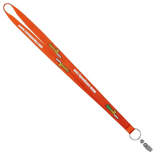 ¾” Screen Printed Environmentally Friendly Lanyard 