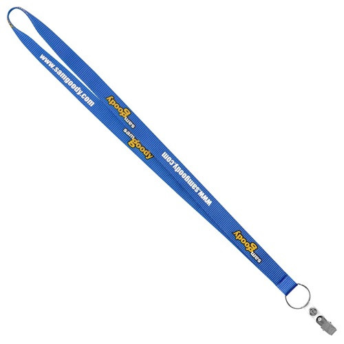 ¾” Screen Printed Environmentally Friendly Lanyard 