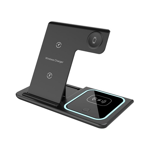 3-N-1 Wireless Charger & QC3.0 Adapter