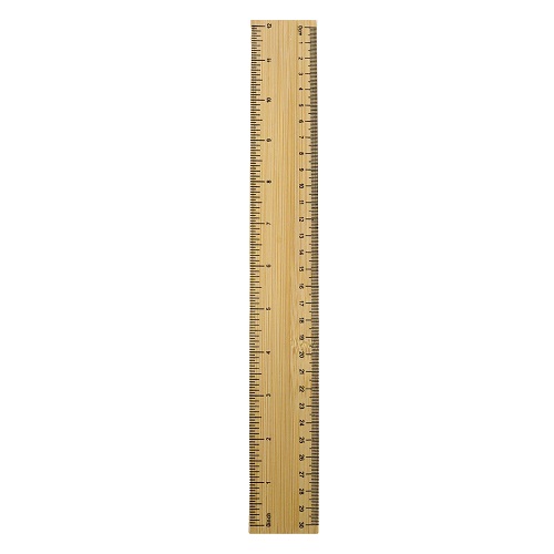 30cm Bamboo Ruler 