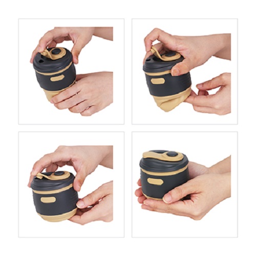 350ml Collapsible Coffee Cup 