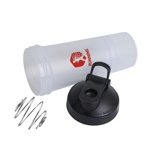 500ml 3 in 1 Fitness Protein Shaker Bottle 