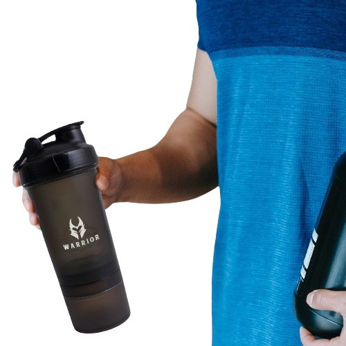 500ml 3 in 1 Fitness Protein Shaker Bottle 