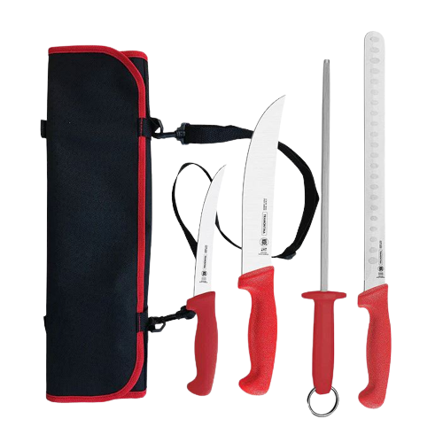 5pcs Low & Slow Knife Set with Pouch