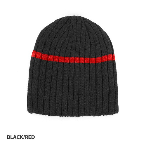 Acrylic Beanie with Straight Pulldown 