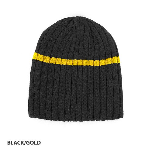 Acrylic Beanie with Straight Pulldown 