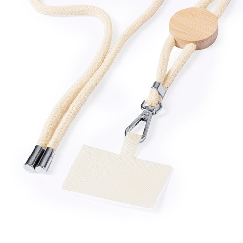 Cotton and Bamboo Lanyard 