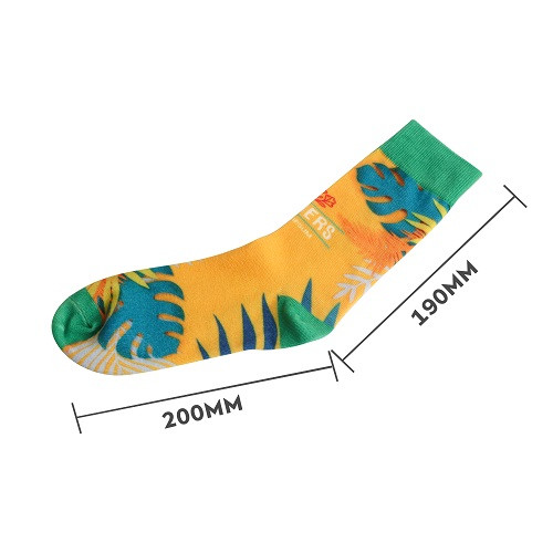 Crew Regular Digital Printed Socks 