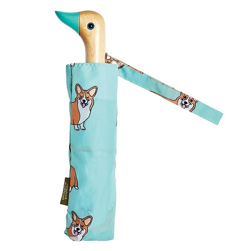 Duck Compact Umbrella – Coucou Suzette Corgi Mint