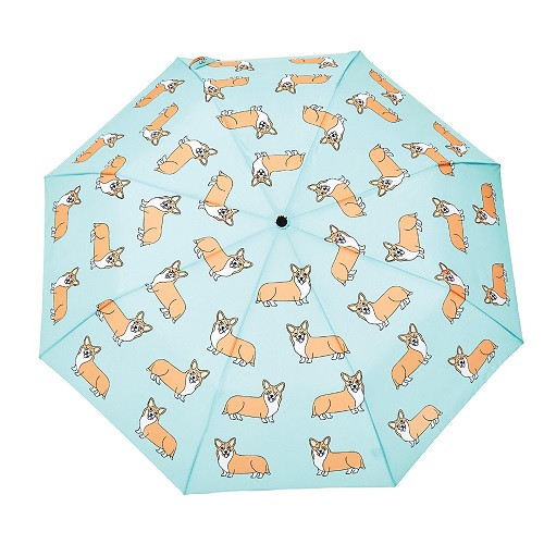 Duck Compact Umbrella – Coucou Suzette Corgi Mint 