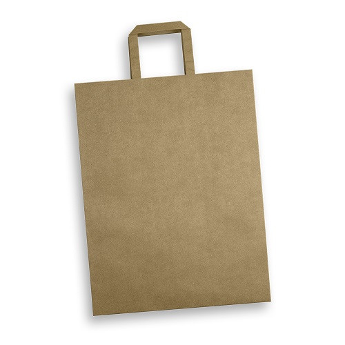 Extra Large Flat Handle Paper Bag Portrait 