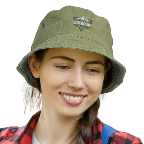 Stone Washed Bucket Hat 