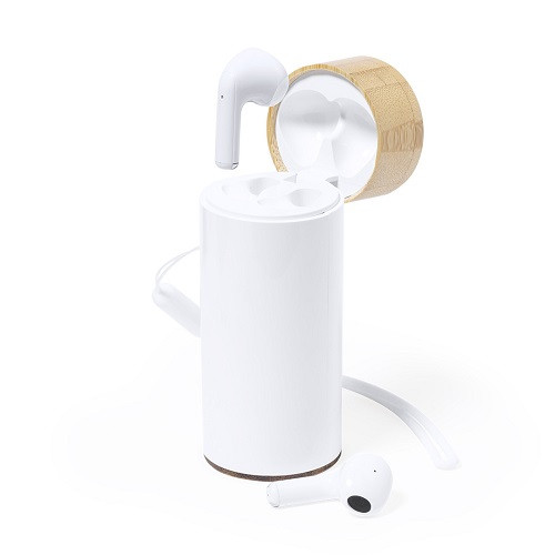 Lac Earphones and Charging Base