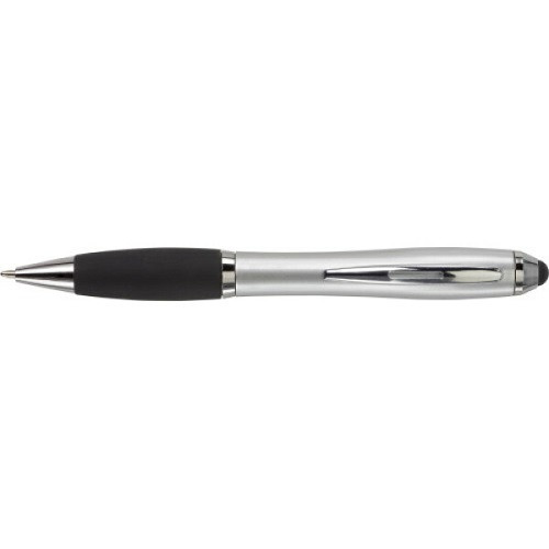 Stylus Ballpoint Pen with Rubber Grip 