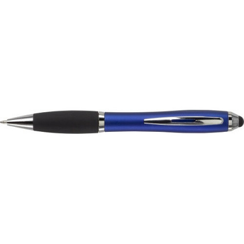 Stylus Ballpoint Pen with Rubber Grip 