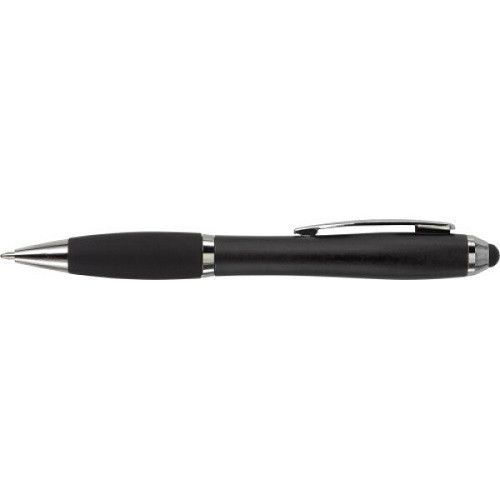 Stylus Ballpoint Pen with Rubber Grip 