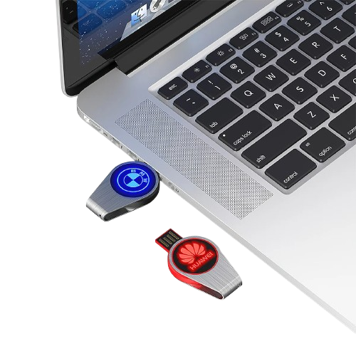 Light Up Swivel USB Drive 