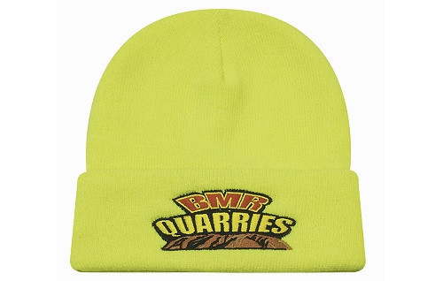 Green Luminescent Safety Acrylic Beanie