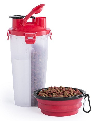 Matsen Pets Drink and Food with Carabiner 