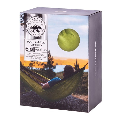 Maverick Multi-Coloured Port-A-Hammock 