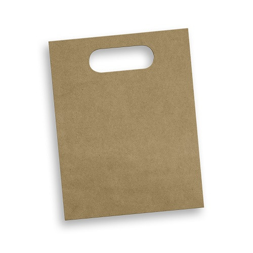 Medium Die Cut Paper Bag Portrait 