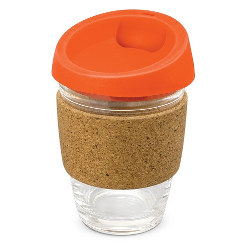 340ml Reusable Glass Coffee Cup 