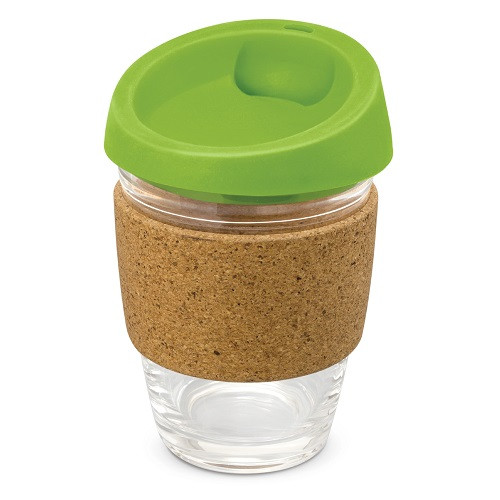 340ml Reusable Glass Coffee Cup 