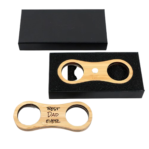 Mini Bamboo Bottle Opener