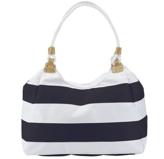 Polyester Beach Bag with Rope Handles  