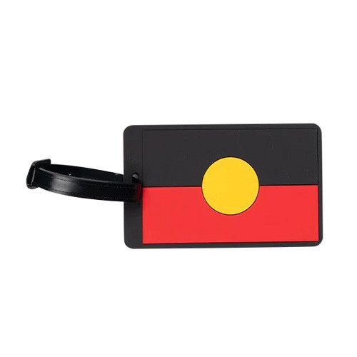 “RAISE THE FLAG” Aboriginal Flag Luggage Tag