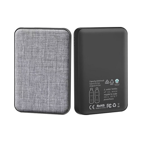 RPET Rhodes 500mAh Eco Power Bank 