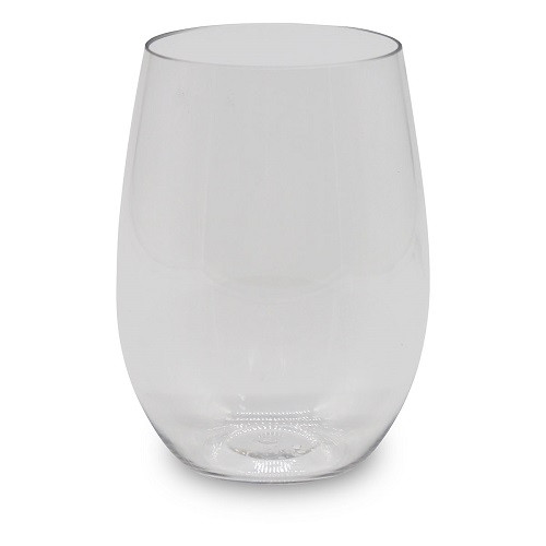 Stemless Shatterproof Red Wine Glass 