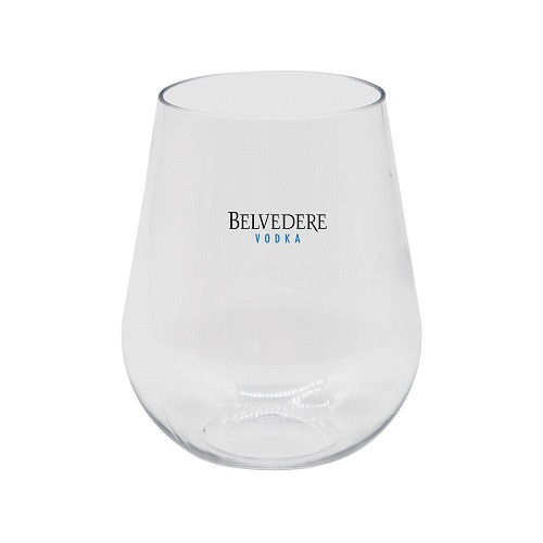 Stemless Shatterproof White Wine Glass