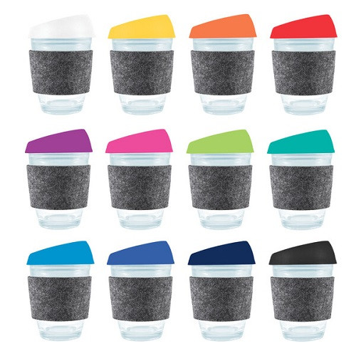 Vienna Coffee Cup / Silicone Lid / RPET Band 