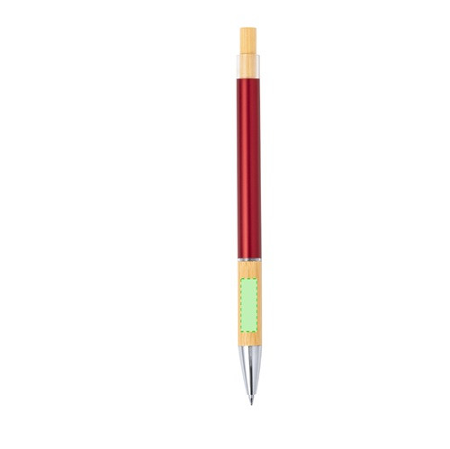 Weler Bamboo and Aluminium Barrel Pen 