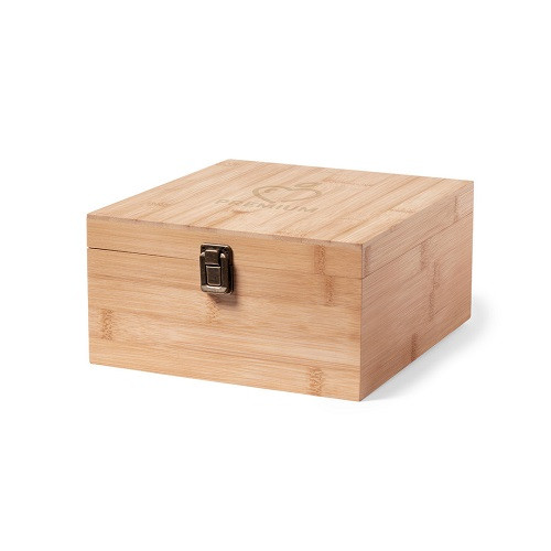 Wine Set in Bamboo Case 