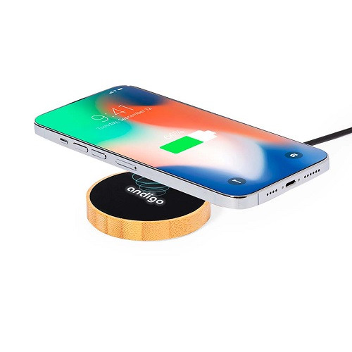 Wireless Charger with Light Up Logo 