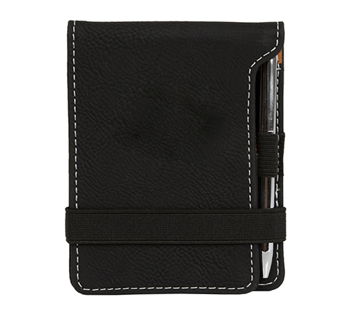 AGRADE Sueded Leatherette Pocket Memo Pad 