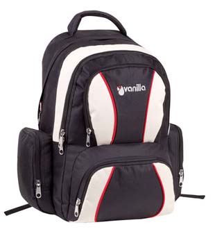 Backpack with Zippered Pockets on Both Sides