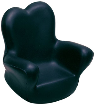 Black Stress Reliever Chair Mobile Phone Holder