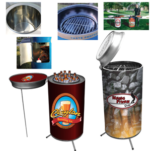 Can Cooler & Can Grill Set