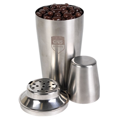 Chocko Beanz In Stainless Steel Cocktail Shaker