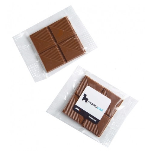 Chocolate Square in Cello Bag 15g