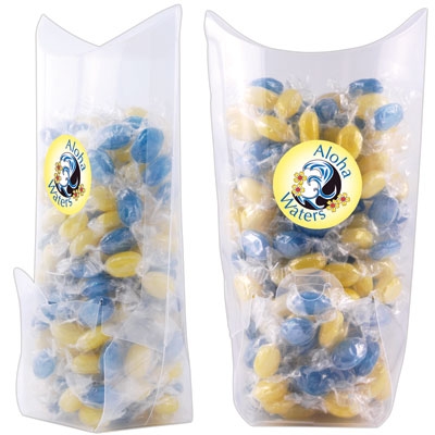 Corporate Colour Fiesta Fruits In Plastic Confectionery Dispenser