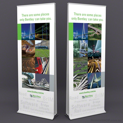 Deluxe Double Sided Pull Up Banner 