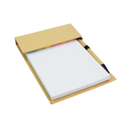 Desk Memo Pad with Pen 