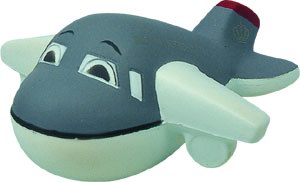 Eyes Print Stress Reliever Plane