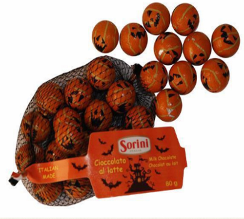 Foiled Milk Chocolate Pumpkins