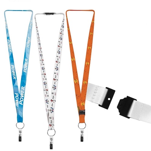 ¾” Lanyard with Sublimation Printing